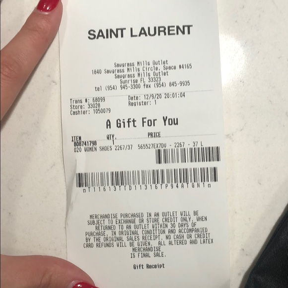 ysl outlet sawgrass